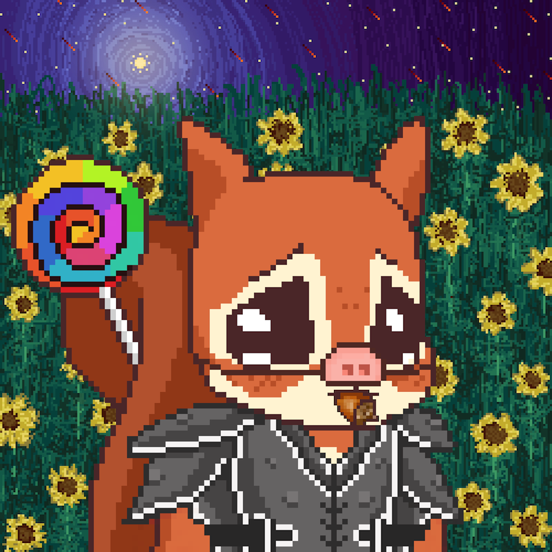 Pixel Squirrels #1204